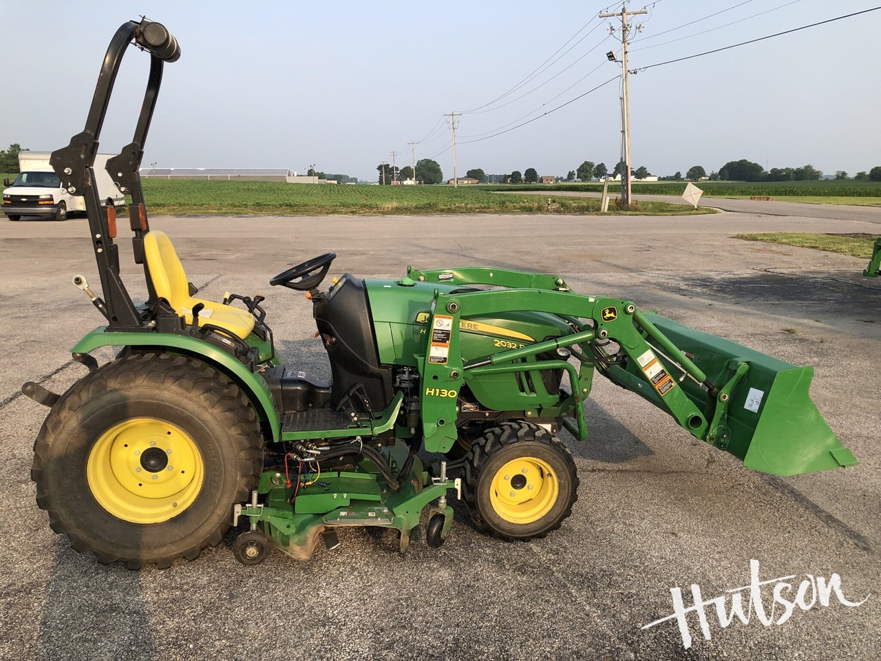 2015 John Deere 2032R Compact Utility Tractor For Sale in Poseyville