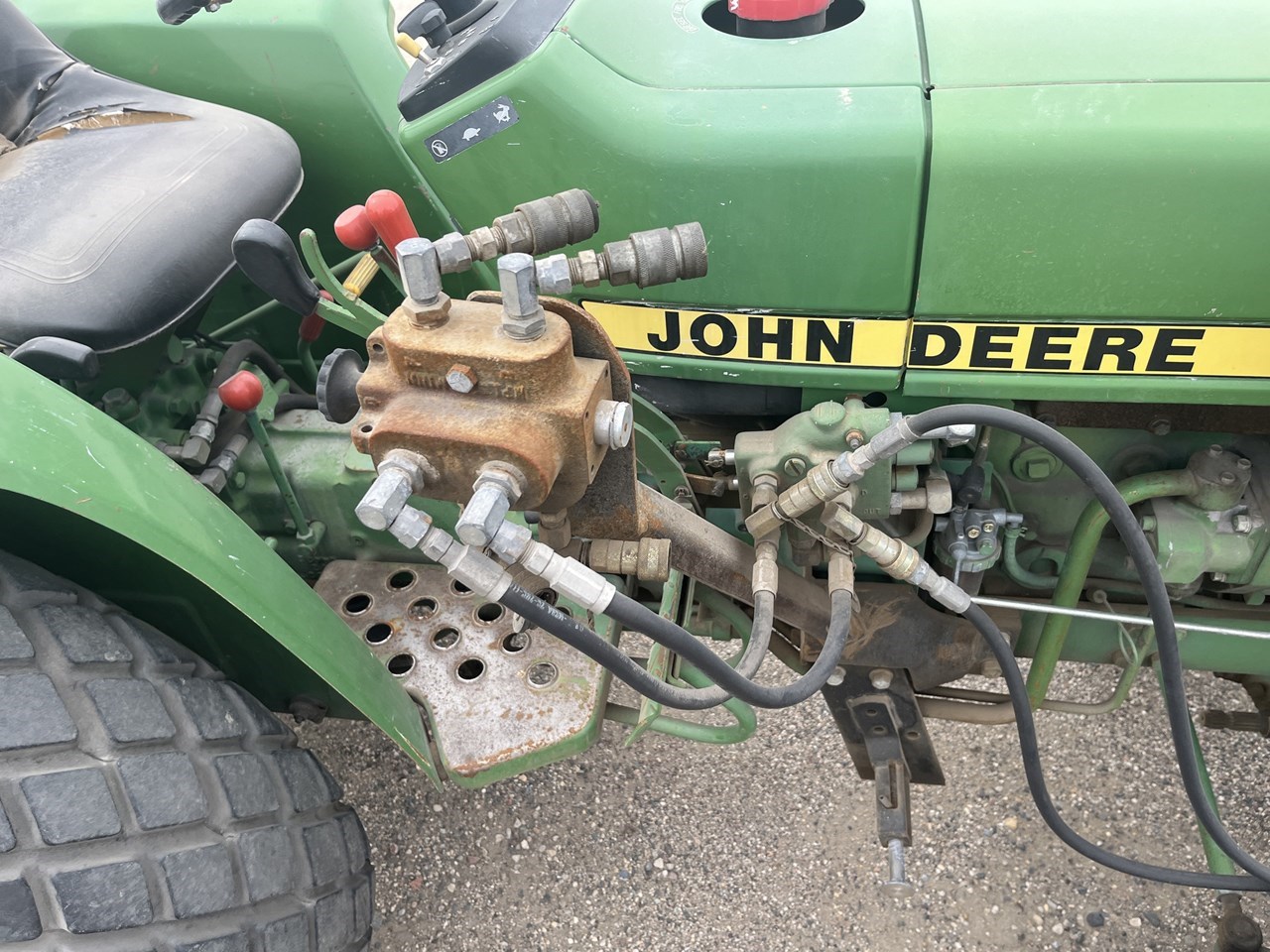 1981 John Deere 750 Compact Utility Tractor For Sale in Glencoe Minnesota
