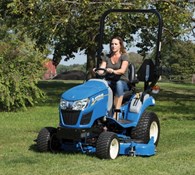 2023 New Holland Workmaster™ 25S Sub-Compact 25S Open-Air + 100LC L Thumbnail 4