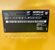 2022 Caterpillar CB15 CW VV Thumbnail 6