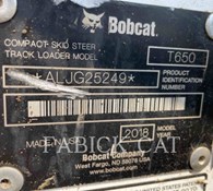 2018 Bobcat T650 Thumbnail 6