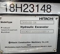 2019 Hitachi ZX85 Thumbnail 8