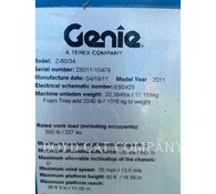 2011 Genie Z60/34 4WD G84 Thumbnail 7