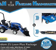 New Holland S&H Freedom 25 Lawn Plus Package Workmaster 25s 25 Thumbnail 1