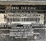 2017 John Deere X590 Thumbnail 11