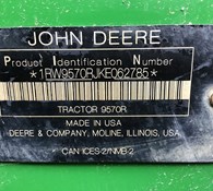2019 John Deere 9570R Thumbnail 2
