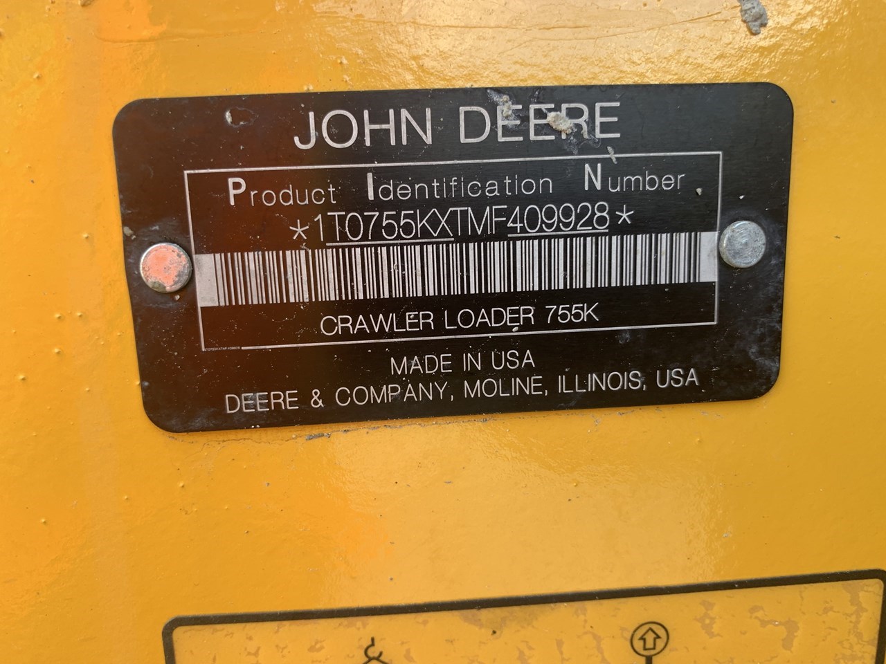 2021 John Deere 755K Image 16