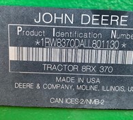 2020 John Deere 8RX 370 Thumbnail 16