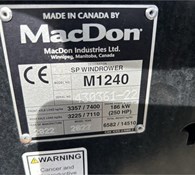 2022 MacDon M1240 Thumbnail 3