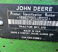 2020 John Deere 8RX 370 Thumbnail 19