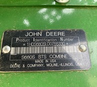 2013 John Deere S680 Thumbnail 2