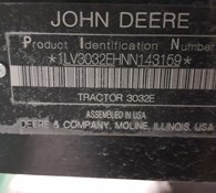 2022 John Deere 3032E Thumbnail 7
