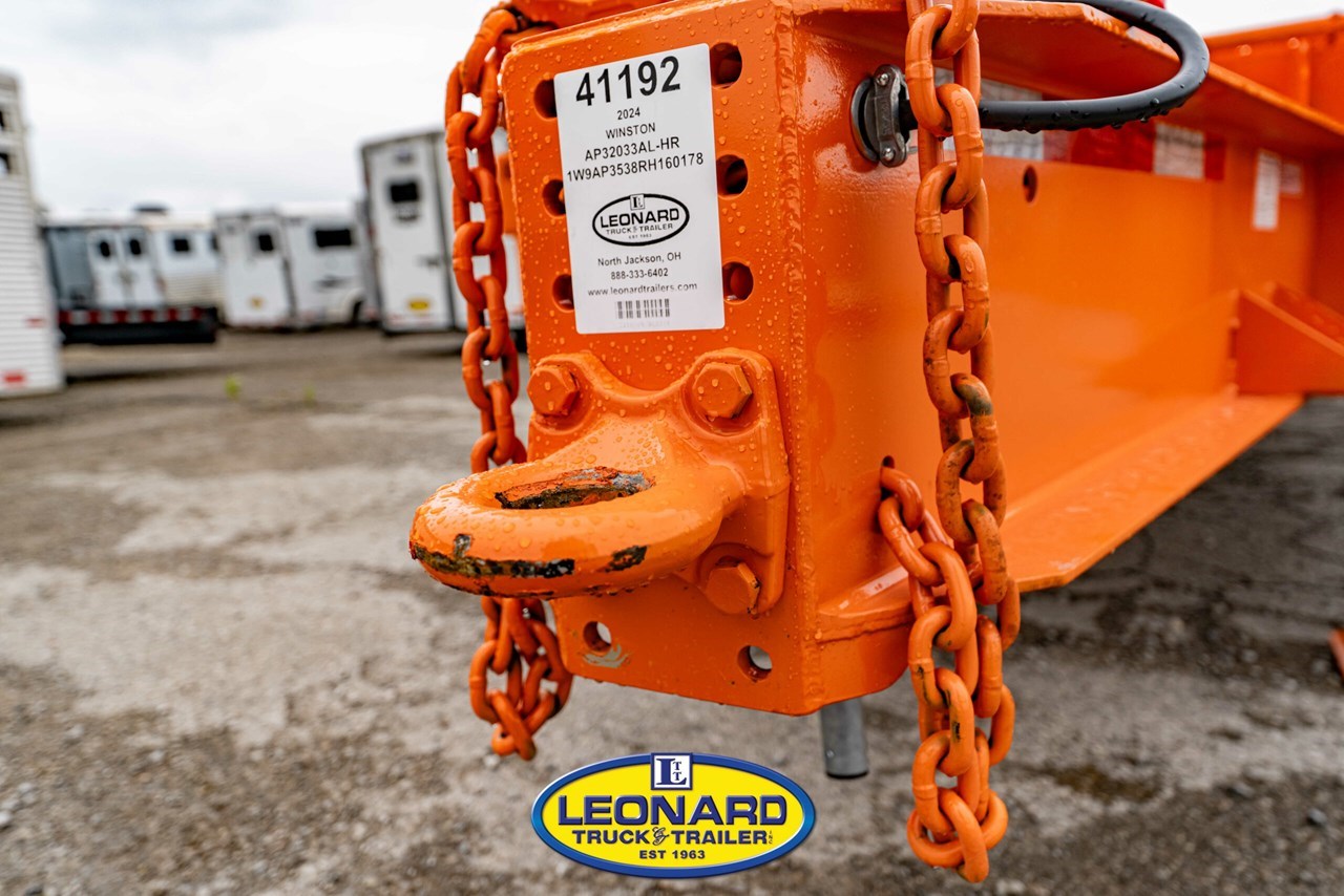 2024 Winston AP32033ALHR Equipment Trailer For Sale Stock 41192