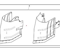 John Deere BN909000 ROW CROP FENDERS-4930 Thumbnail 7