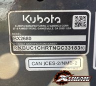 2022 Kubota BX2680-1 Thumbnail 5
