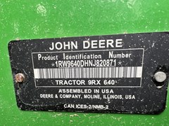 2022 John Deere 9RX 640 Thumbnail 15
