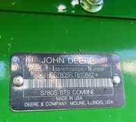 2020 John Deere S780 Thumbnail 5
