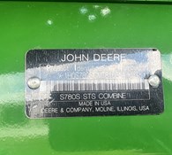 2021 John Deere S780 Thumbnail 10
