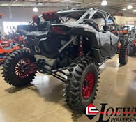 2024 Can-Am Maverick X3 MAX RS Turbo Fiery Red & Hyper Silver Thumbnail 4