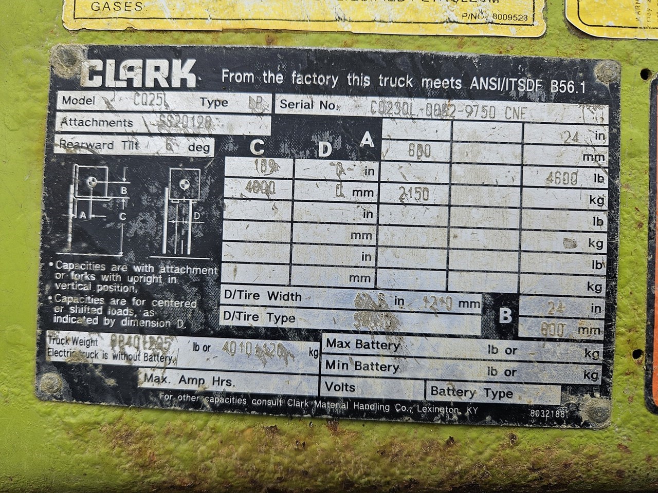 2014 Clark  CQ230L Image 10