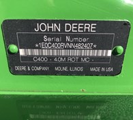 2022 John Deere C400 Thumbnail 7