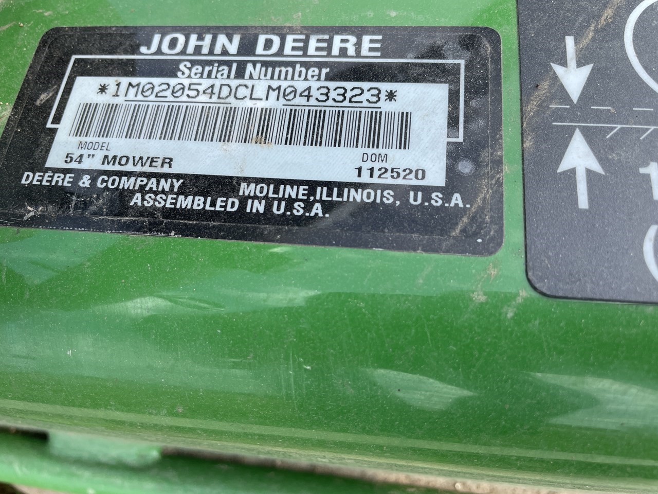 2021 John Deere 54D Image 3