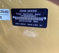 2022 John Deere 160G Thumbnail 13