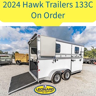 Horse Trailer For Sale 2024 Hawk 133C 