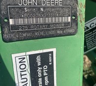 2005 John Deere 275 disk mower Thumbnail 8