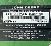 2022 John Deere Z730M Thumbnail 5