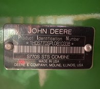 2020 John Deere S770 Thumbnail 36