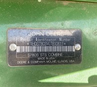 2020 John Deere S780 Thumbnail 4