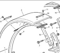 John Deere AL156780 MFWD FENDERS Thumbnail 2