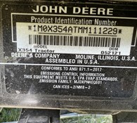 2021 John Deere X354 Thumbnail 17