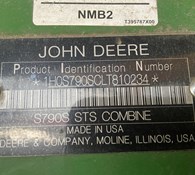 2020 John Deere S790 Thumbnail 30