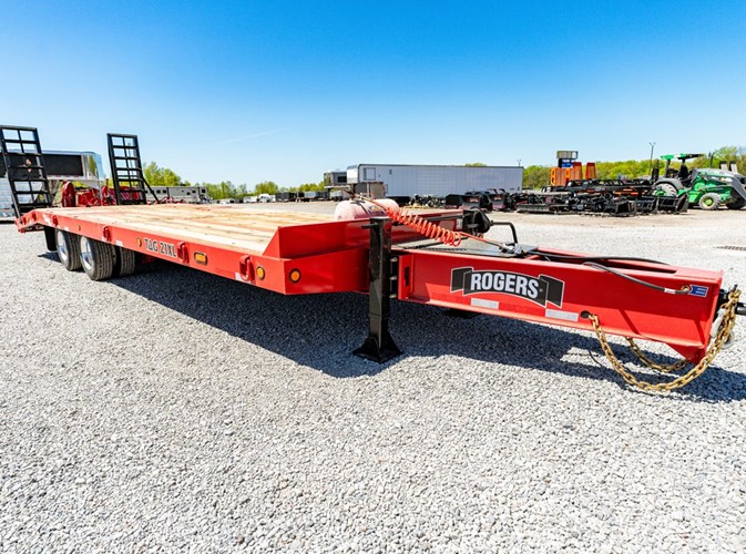 2024 Rogers TAG21-28/102/2XSP Equipment Trailer For Sale