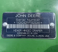 2023 John Deere HD40R Thumbnail 2