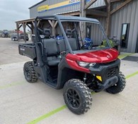 2024 Can-Am Defender DPS HD9 Fiery Red Thumbnail 3