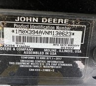 2022 John Deere X394 Thumbnail 9