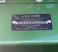 2022 John Deere S780 Thumbnail 15