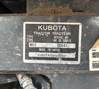 2017 Kubota M62TLB Thumbnail 6