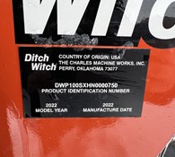 2022 Ditch Witch 100SX Thumbnail 5