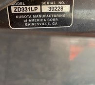 2014 Kubota Z Series ZD331LP-72 Thumbnail 6