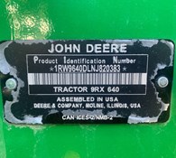 2022 John Deere 9RX 640 Thumbnail 46
