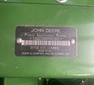 2021 John Deere S770 Thumbnail 2