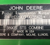 2013 John Deere S690 Thumbnail 50