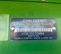 2018 John Deere S770 Thumbnail 49