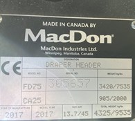 2017 MacDon FD75-45 Thumbnail 21