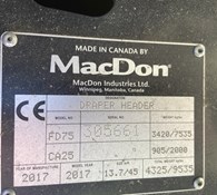 2017 MacDon FD75-45 Thumbnail 18