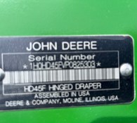 2023 John Deere HD45F Thumbnail 9